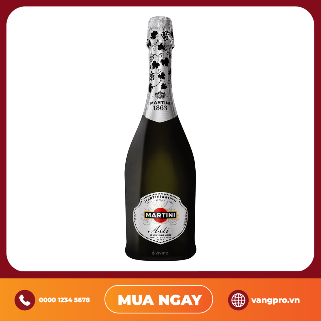 VANG NỔ MARTINI ASTI SPARKLING