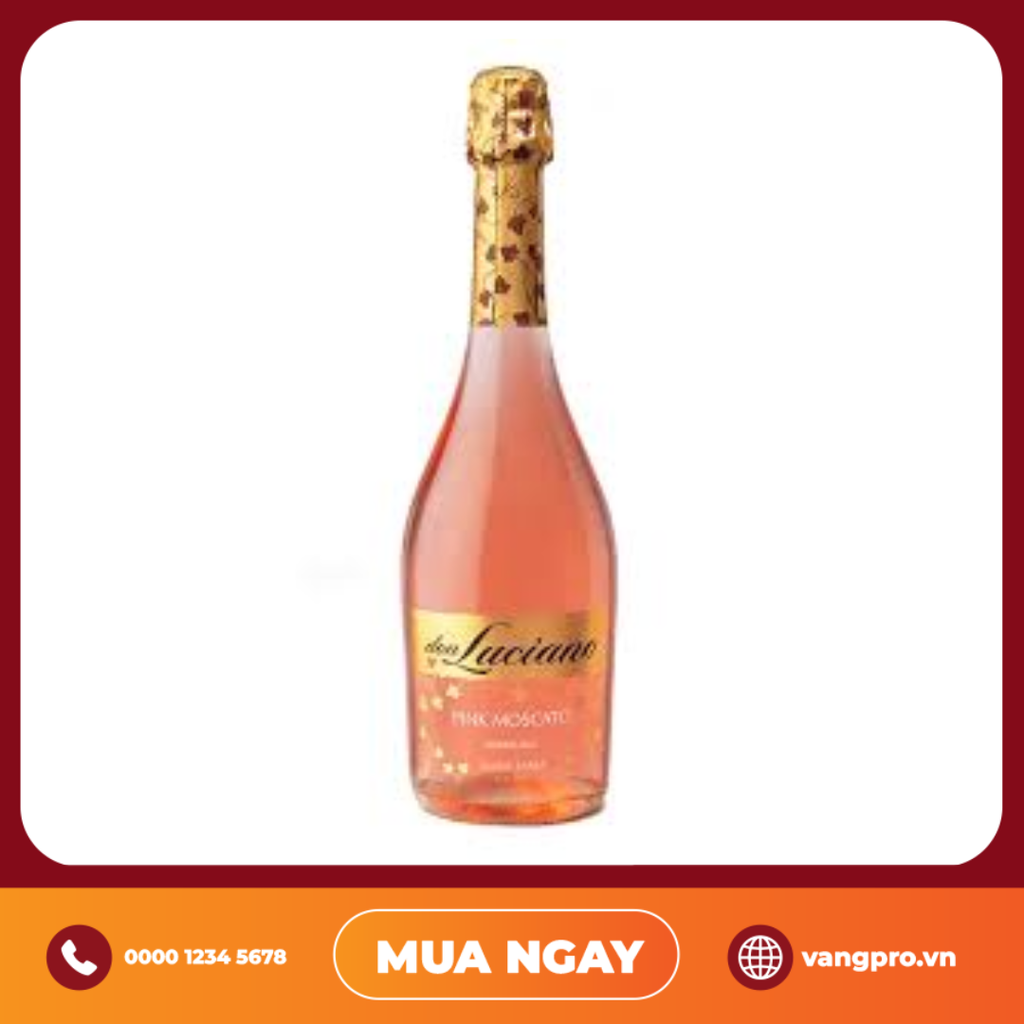 VANG NỔ TÂY BAN NHA DON LUCIANO PINK MOSCATO JAUME SERRA