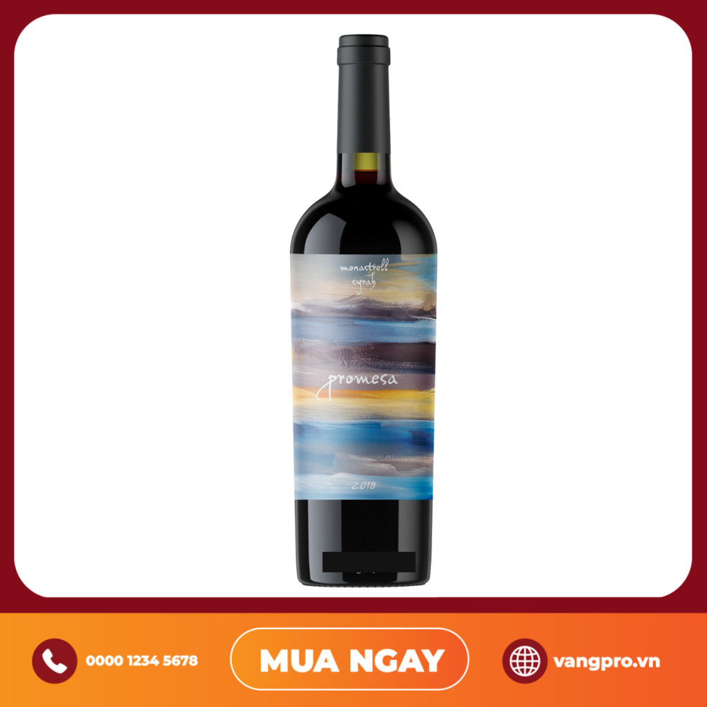 VANG ĐỎ TÂY BAN NHA PROMESA MONASTRELL SYRAH