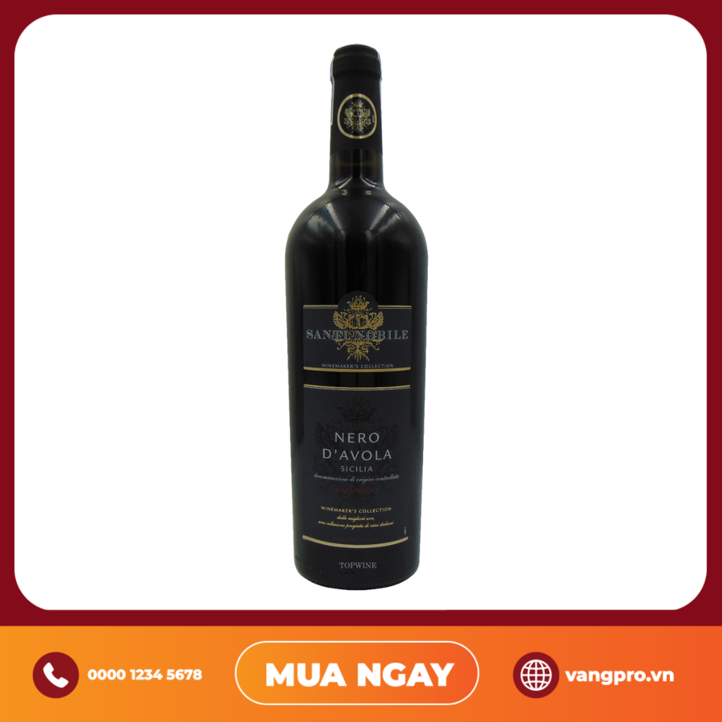 VANG ĐỎ Ý NERO DAVOLA SANTI NOBILE