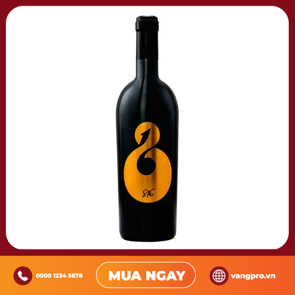 VANG ĐỎ Ý 816 PRIMITIVO DI MANDURIA DOP