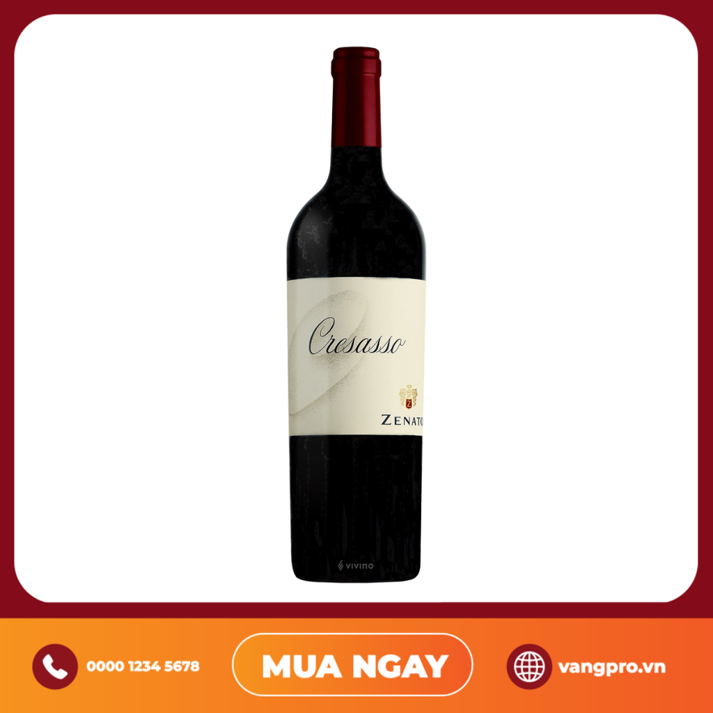 VANG ĐỎ Ý ZENATO CRESASSO CORVINA VERONESE