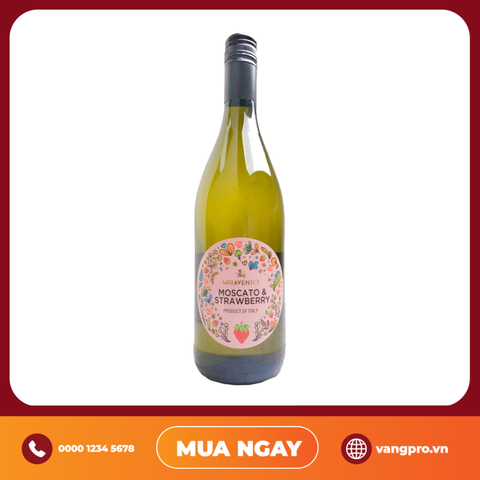 VANG NGỌT Ý MIRAVENTO MOSCATO & STRAWBERRY