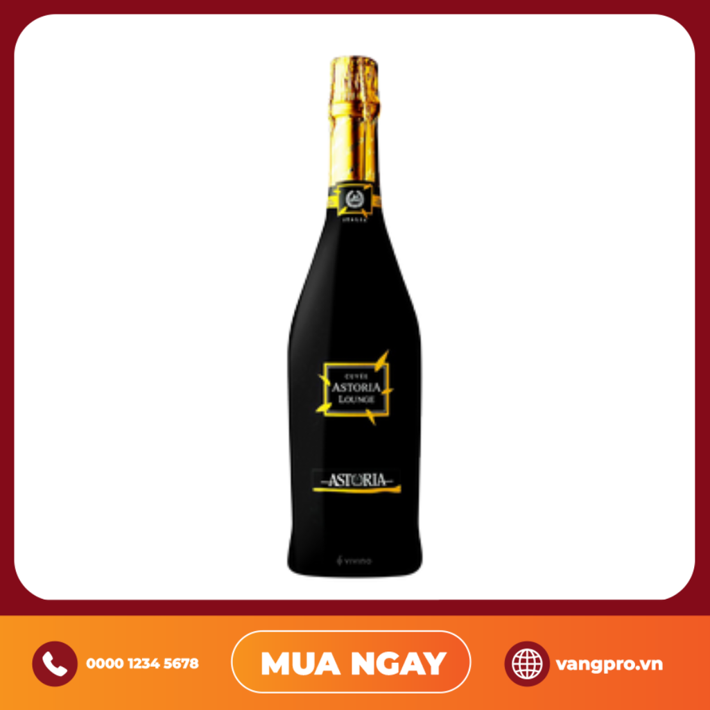 VANG TRẮNG Ý ASTORIA CUVEE LOUNGE BRUT