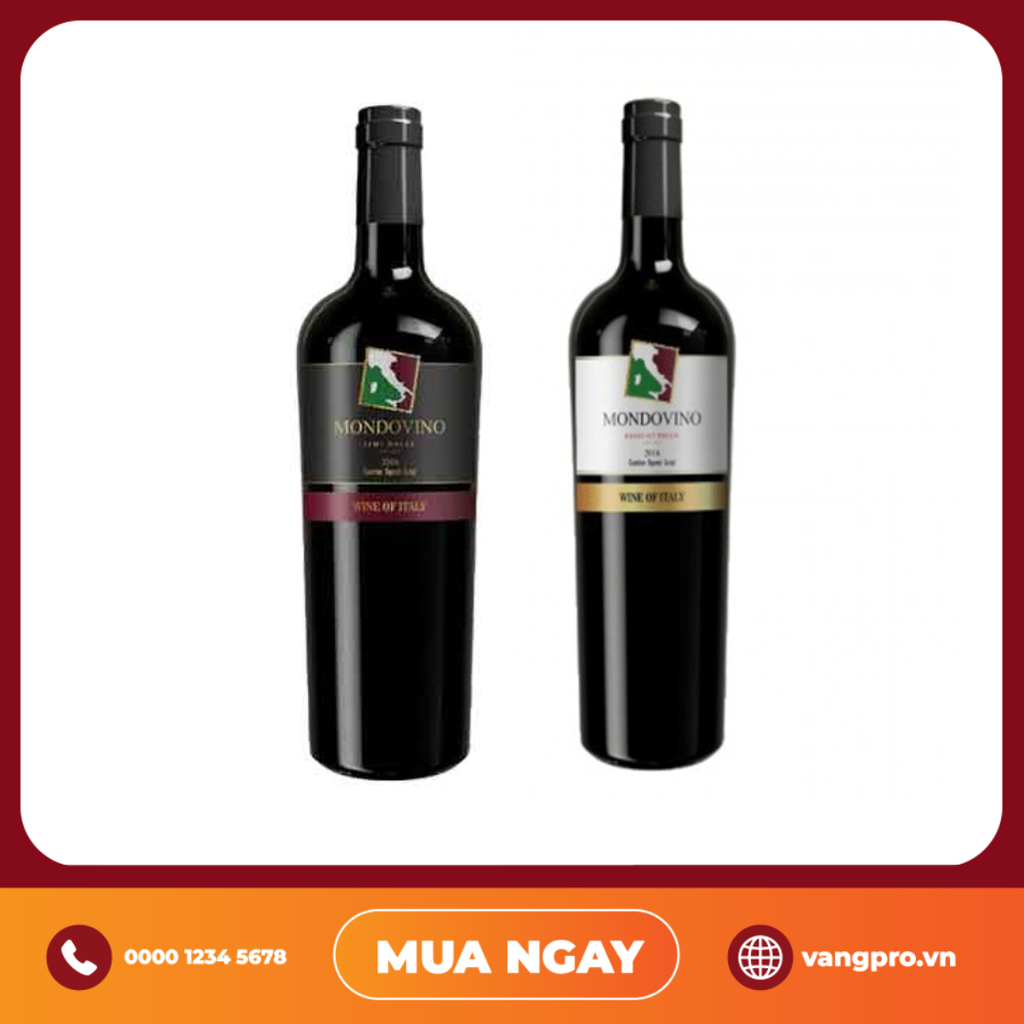 VANG NGỌT Ý MONDOVINO