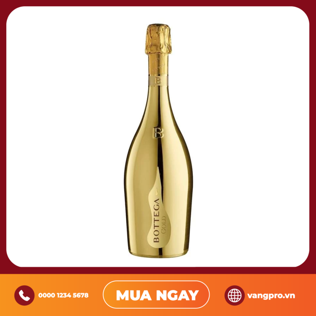 VANG NỔ Ý BOTTEGA GOLD BRUT