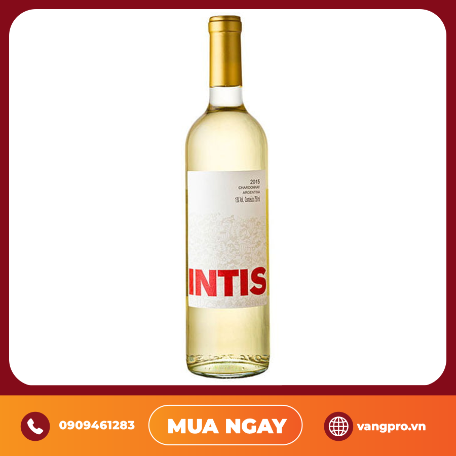 Vang Trắng Argentina Las Moras Intis Chardonnay