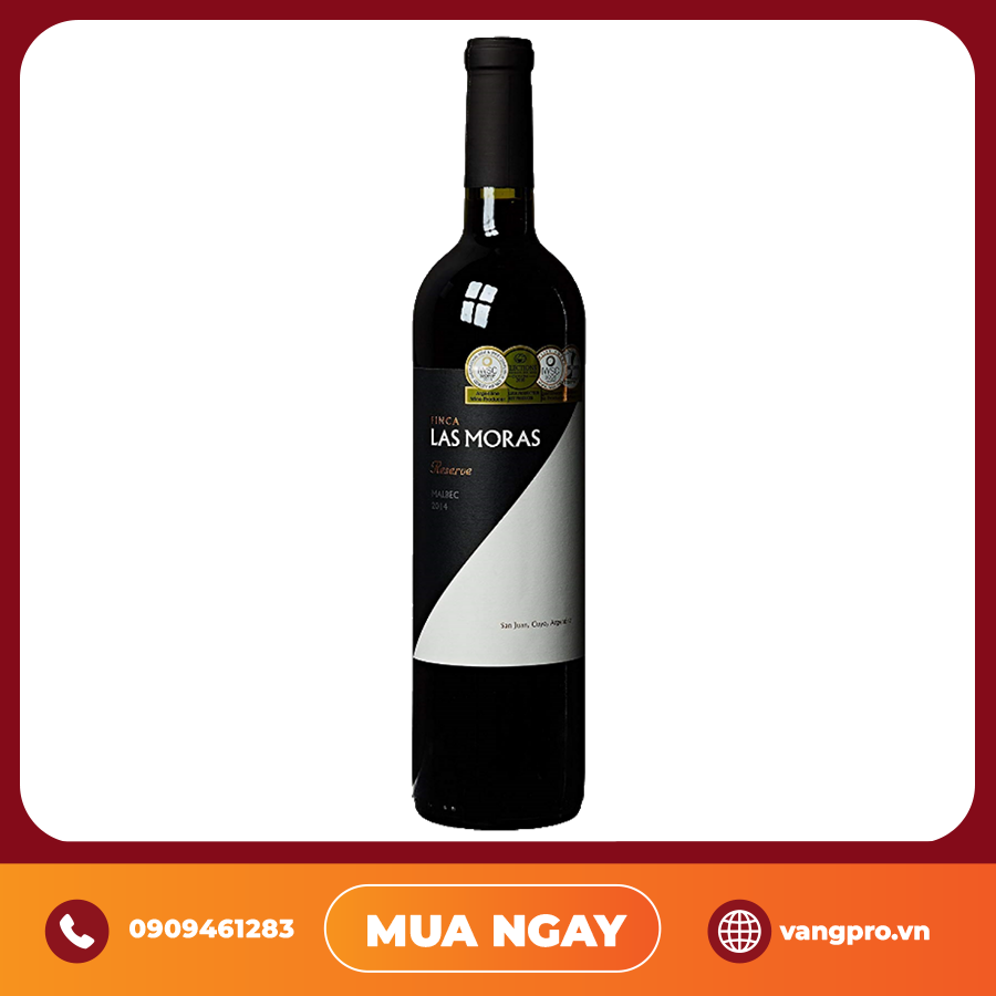 Vang Đỏ Argentina Las Moras Reserva Malbec