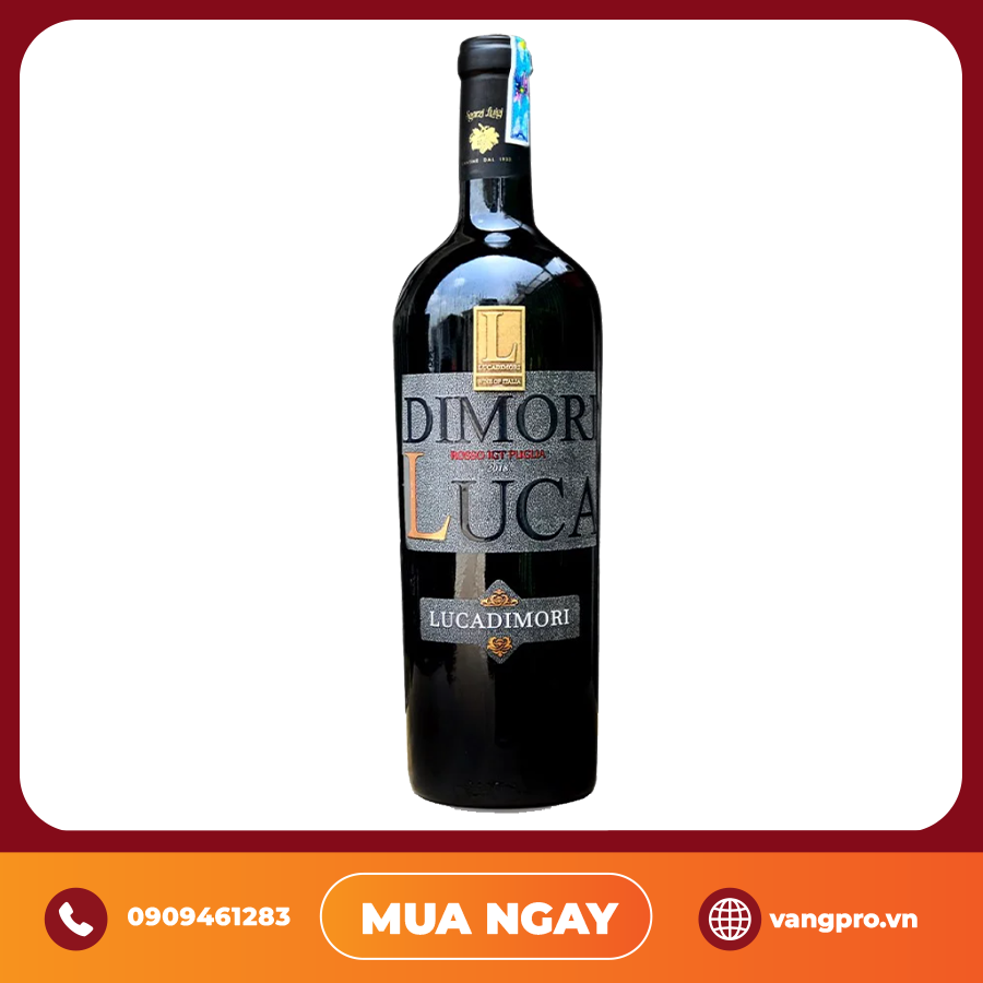 VANG ĐỎ Ý LUCADIMORI ROSSO 14%