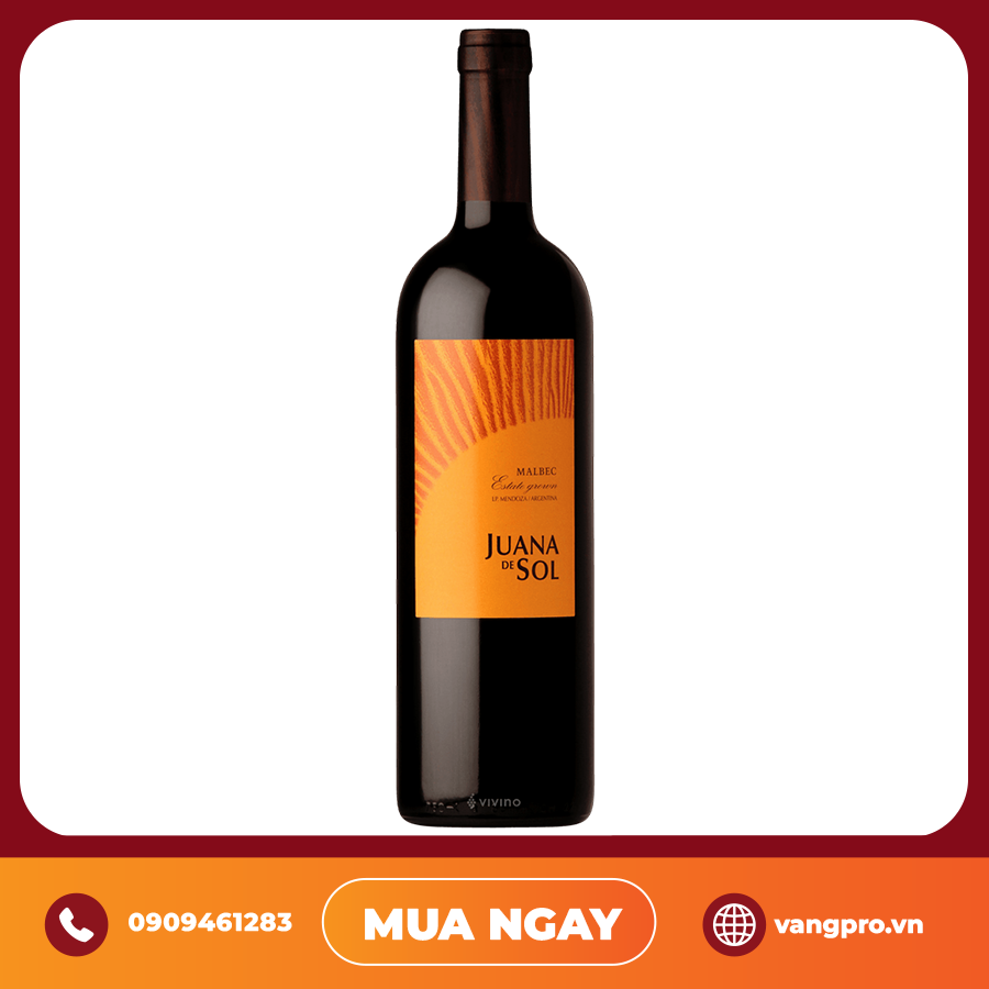 Vang Đỏ Argentina Malbec Juana de Sol