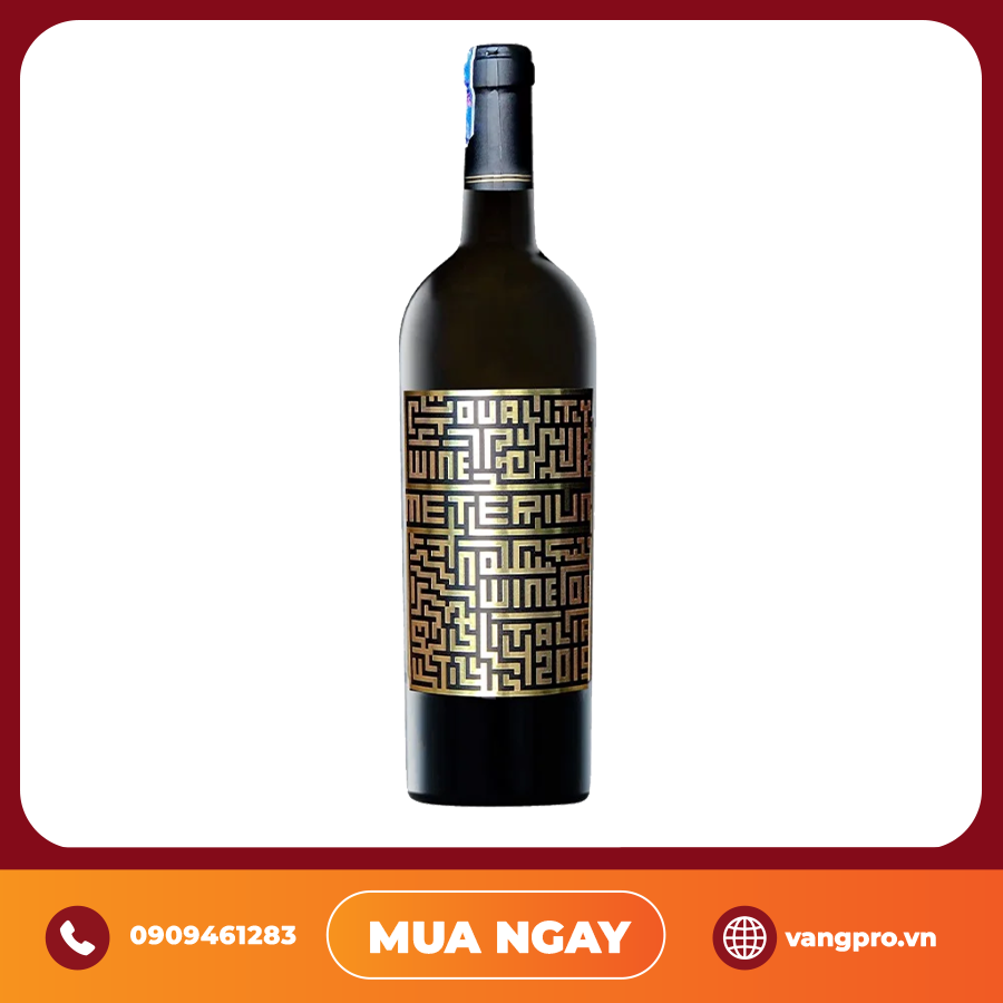 VANG ĐỎ Ý METERIUM PRIMITIVO PUGLIA