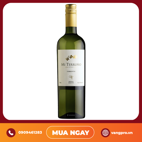 Vang Trắng Argentina Mi Terruno Torrontés