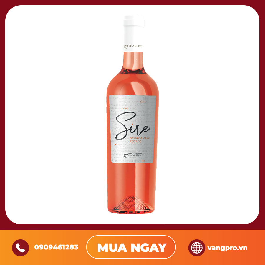 VANG HỒNG Ý MOCAVERO SIRE NEGROAMARO I.G.P