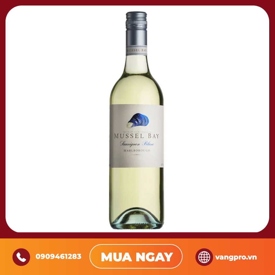 Vang Trắng Mussel Bay Sauvignon Blanc