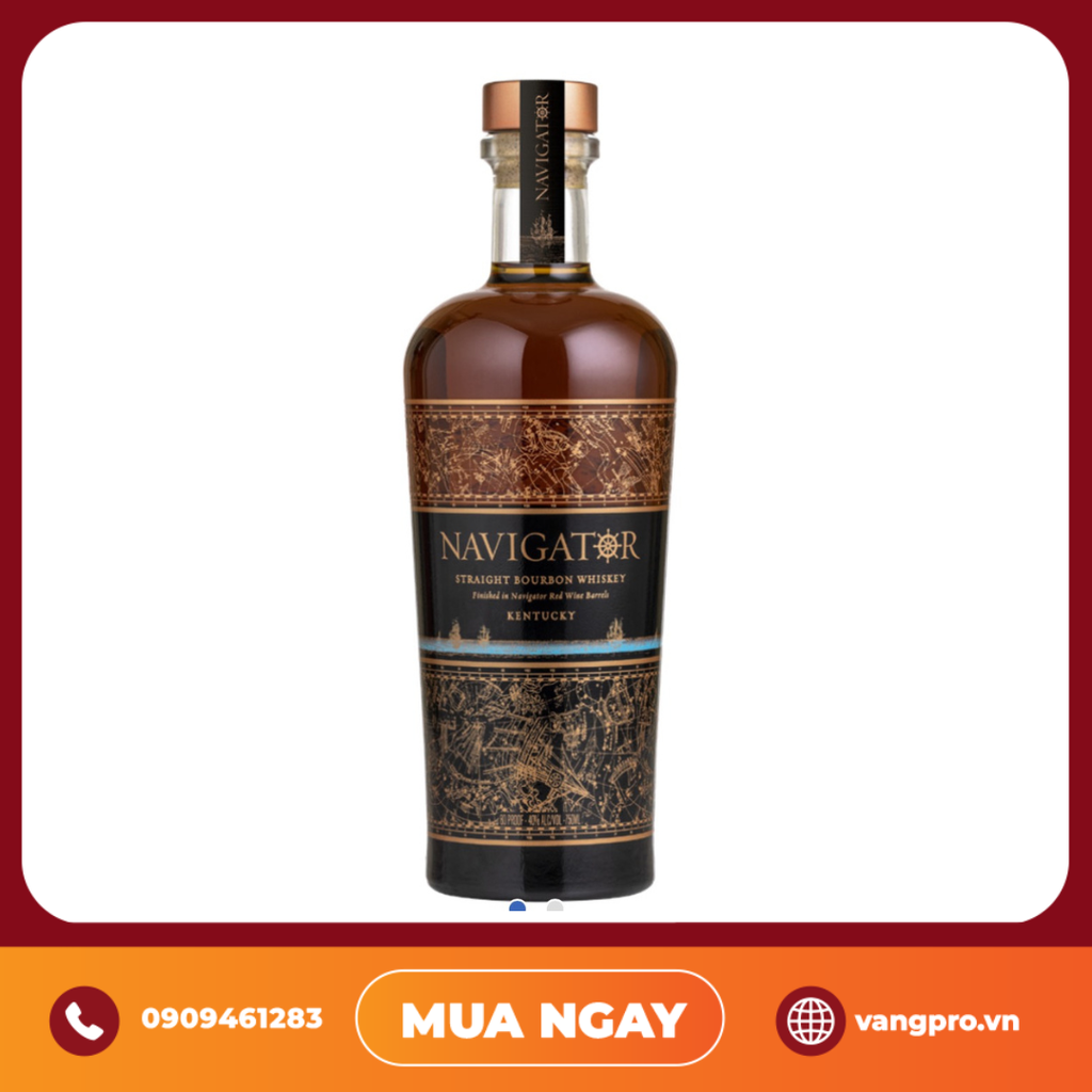 NAVIGATOR BOURBON WHISKEY FINISHED IN WINE BARRELS KENTUCKY