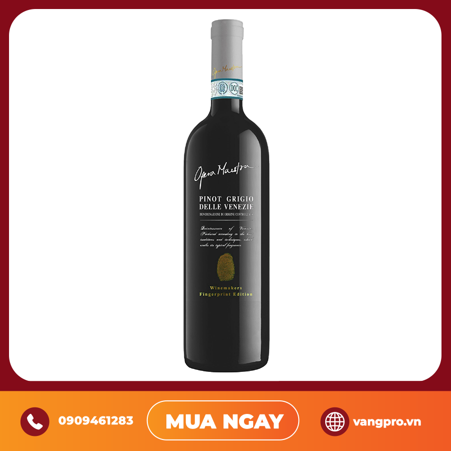 VANG TRẮNG Ý OPERA MAESTRA PINOT GRIGIO DELLE VENEZIE