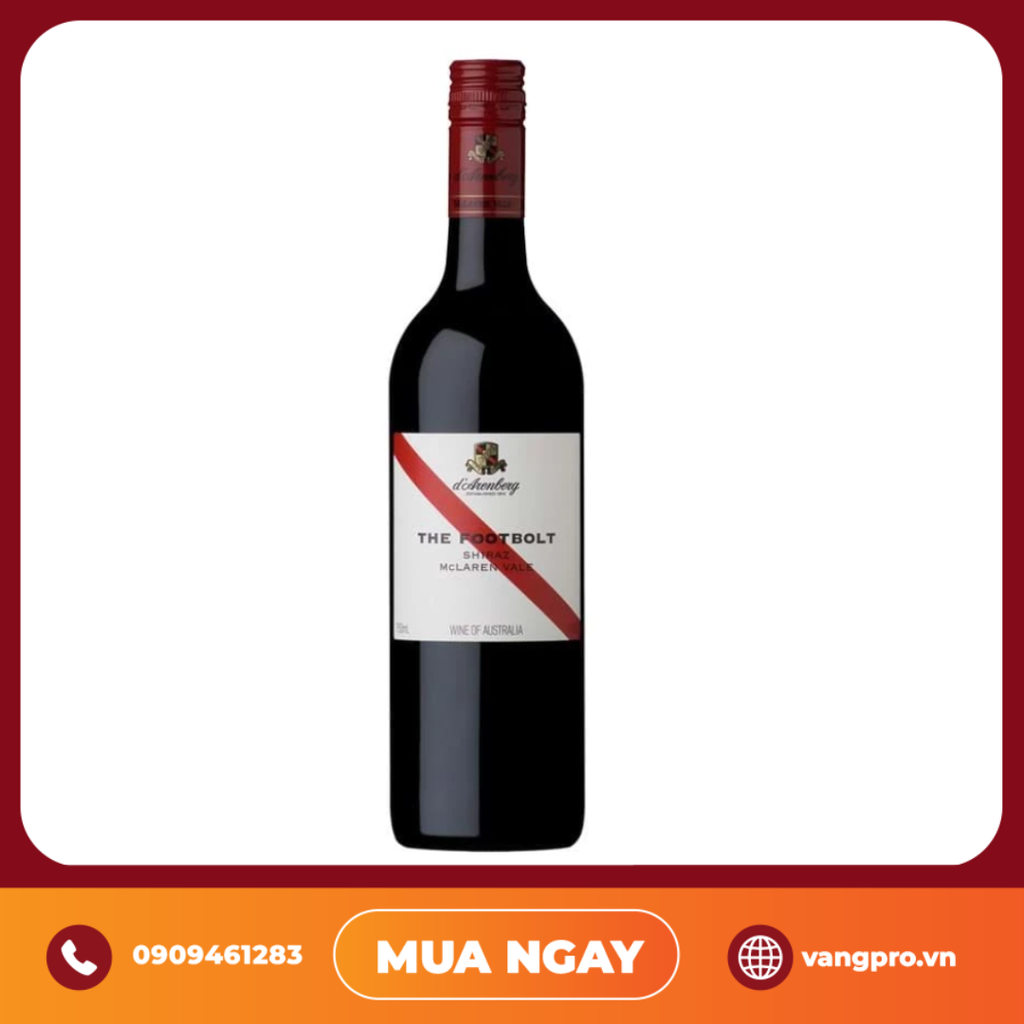 VANG ĐỎ ÚC THE FOOTBOLT DARENBERG SHIRAZ