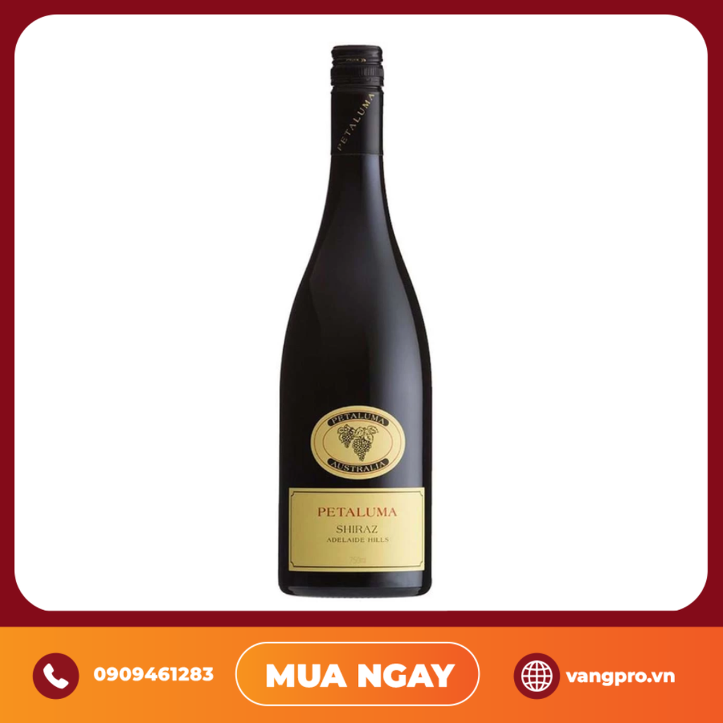 VANG ĐỎ ÚC PETALUMA YELLOW LABEL SHIRAZ