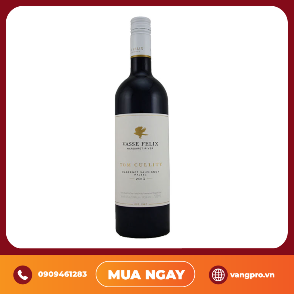 VANG ĐỎ ÚC VASSE FELIX TOM CULLITY CABERNET MALBEC