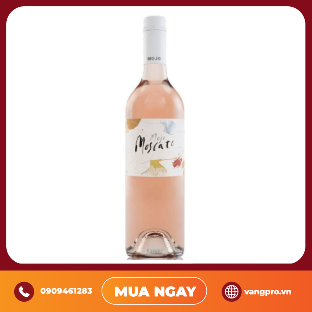 VANG HỒNG ÚC MOSCATO MOJO