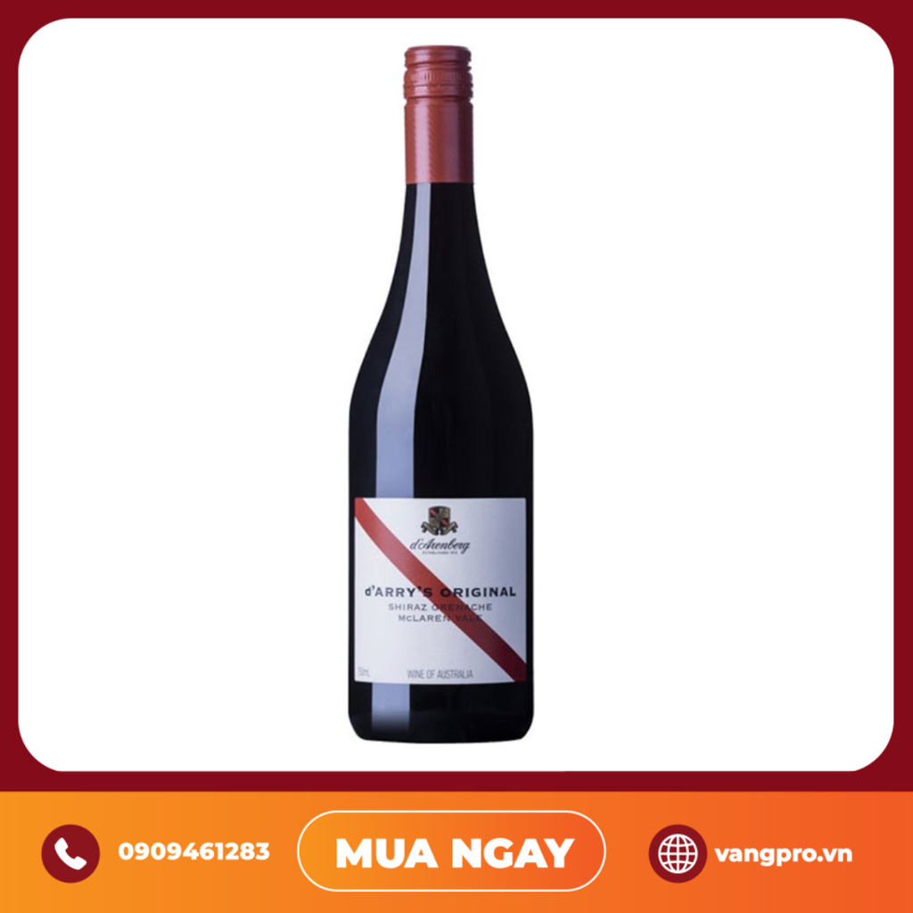 VANG ĐỎ ÚC D'ARRY'S ORIGINAL SHIRAZ GRENACHE