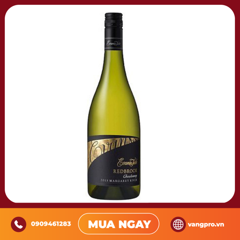 VANG TRẮNG ÚC EVANS & TATE REDBOOK CHARDONNAY 2013