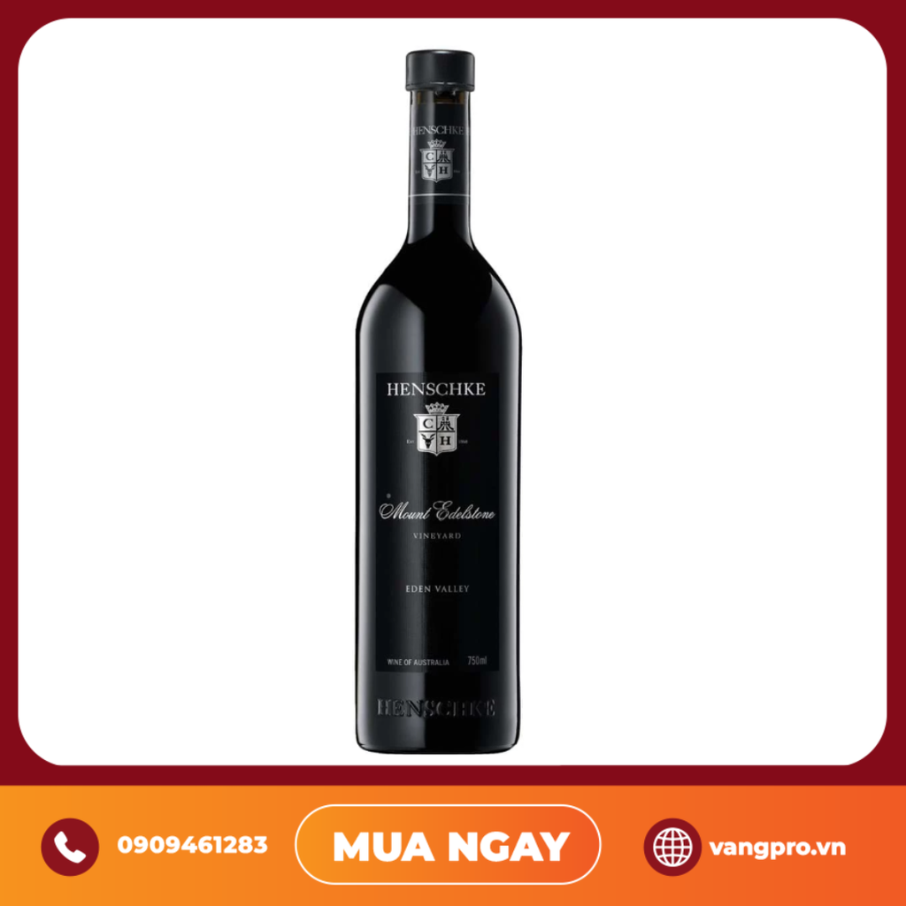 VANG ĐỎ ÚC HENSCHKE MOUNT EDELSTONE SHIRAZ