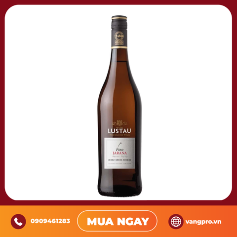 VANG NGỌT ÚC SHERRY JARANA LUSTAU FINO