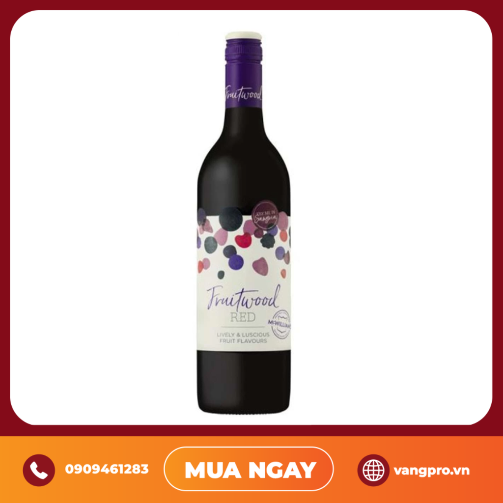 VANG ĐỎ ÚC MCWILLIAMS FRUITWOOD RED