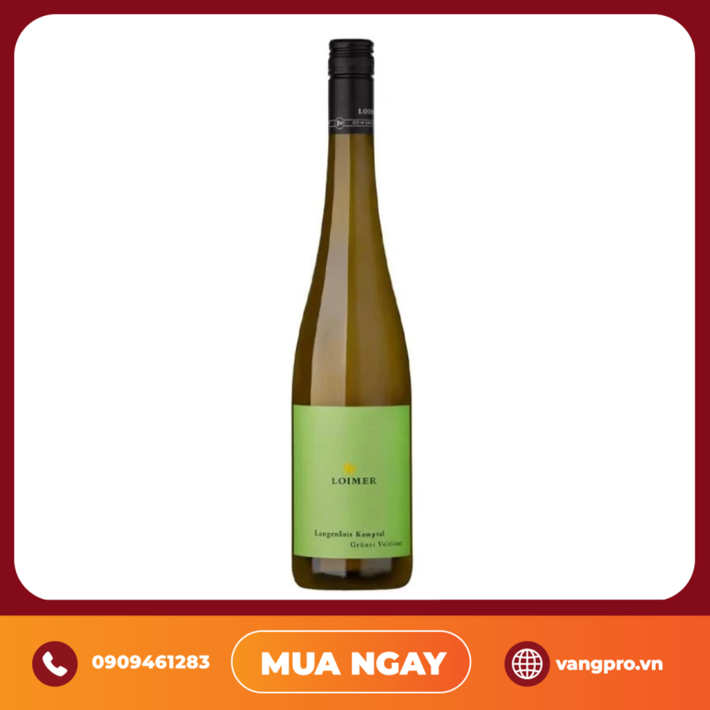 VANG TRẮNG ÚC LOIMER LANGENLOIS GRUNER VELTLINER
