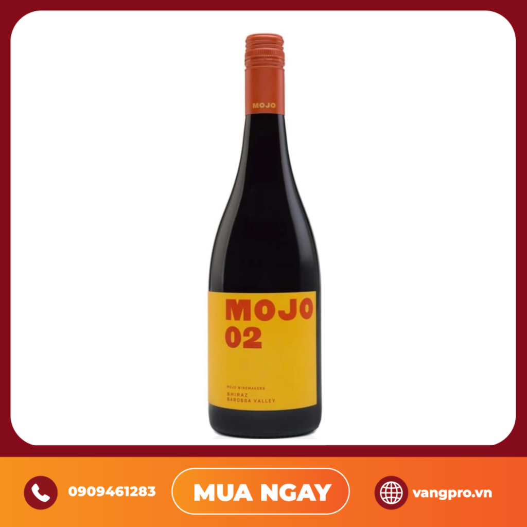 VANG  ĐỎ ÚC MOJO 02 SHIRAZ