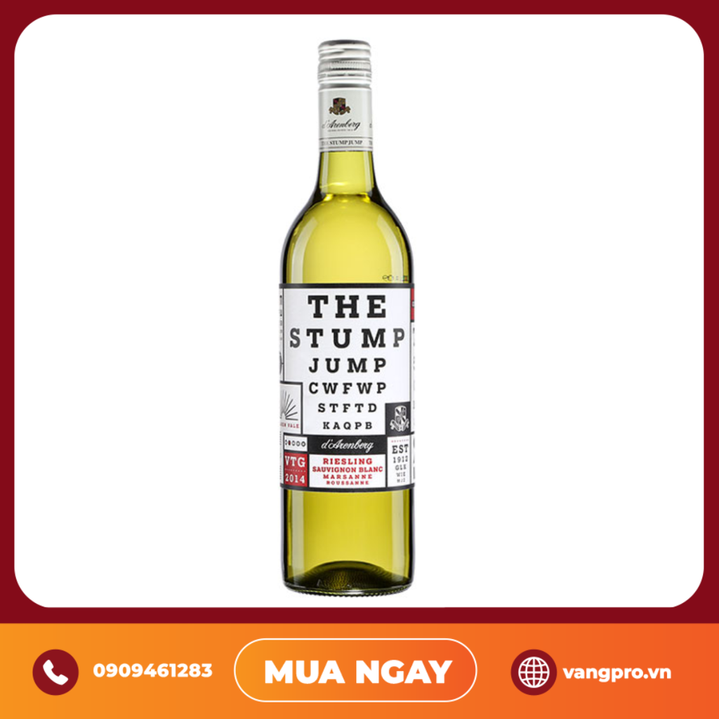 VANG TRẮNG ÚC THE STUMP JUMP SAUVIGNON BLANC
