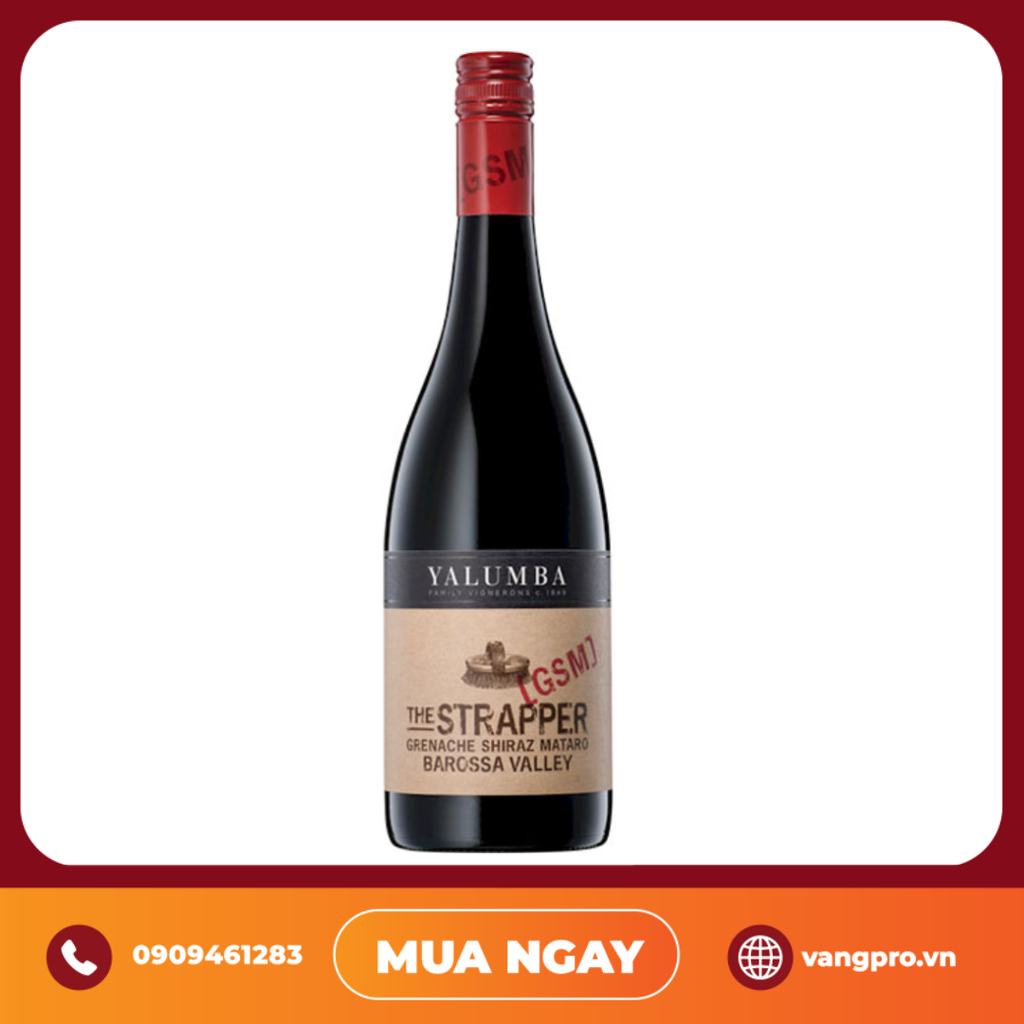 VANG ĐỎ ÚC YALUMBA THE STRAPPER GSM