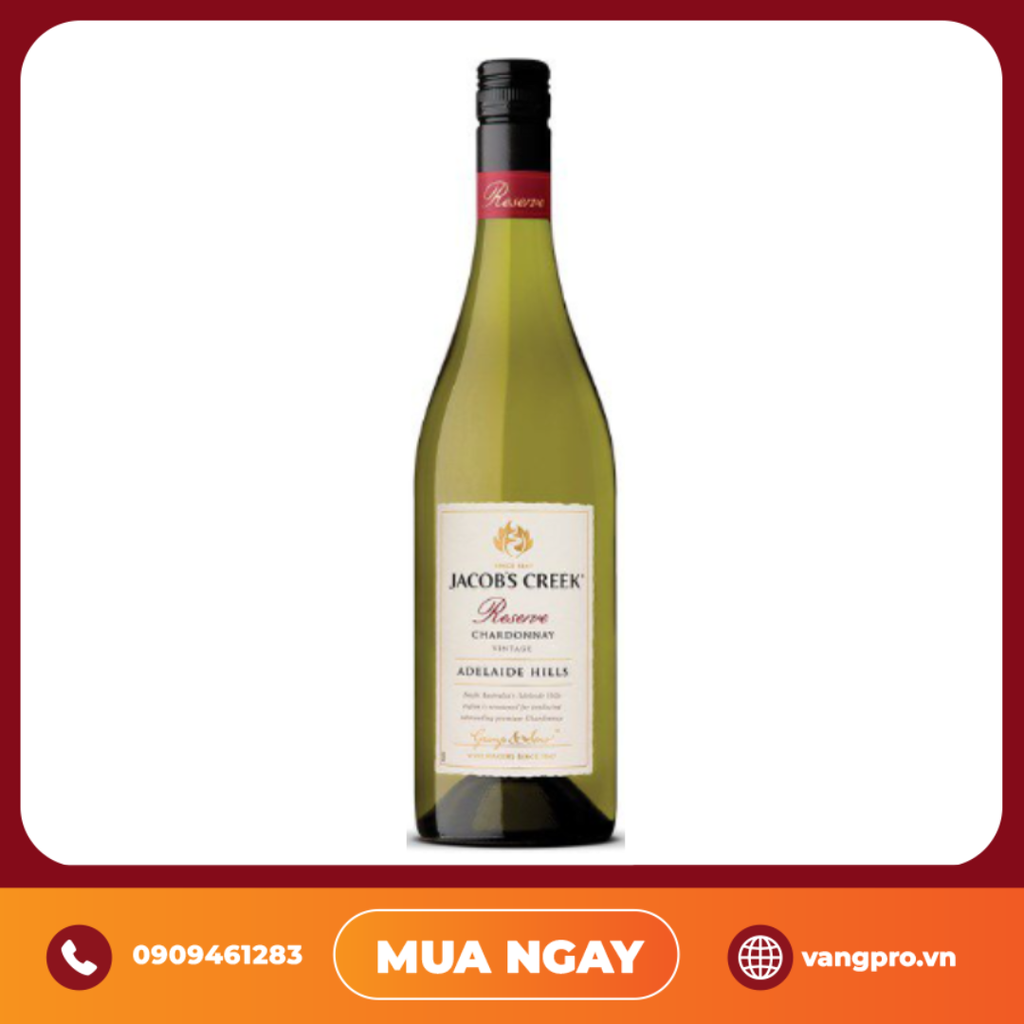 VANG TRẮNG ÚC JACOB'S CREEK RESERVE CHARDONNAY