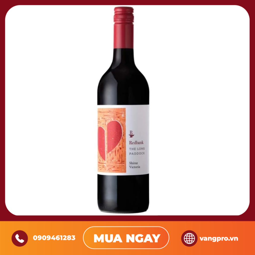 VANG ĐỎ ÚC REDBANK THE LONG PADDOCK SHIRAZ