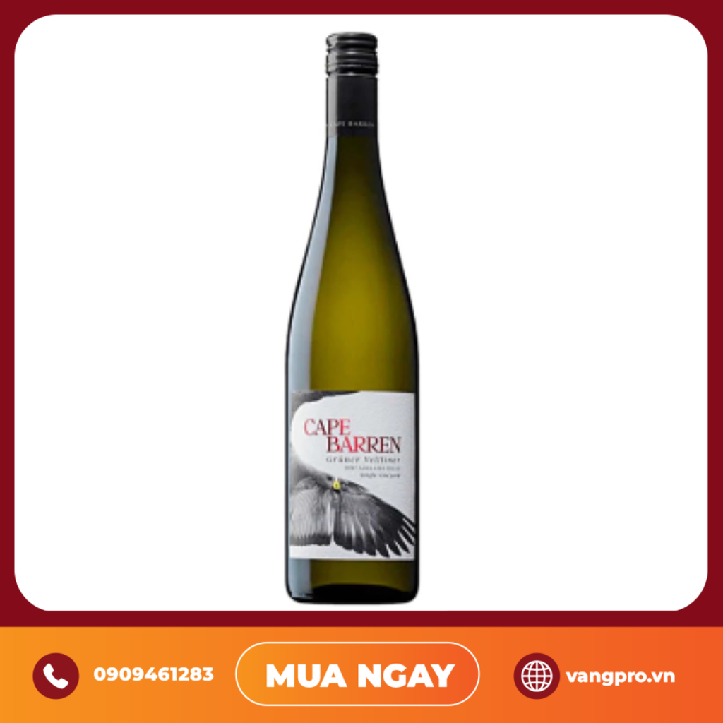 VANG TRẮNG ÚC CAPE BARREN GRUNER VELTLINER