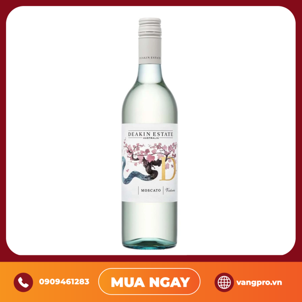 VANG TRẮNG ÚC DEAKIN ESTATE MOSCATO