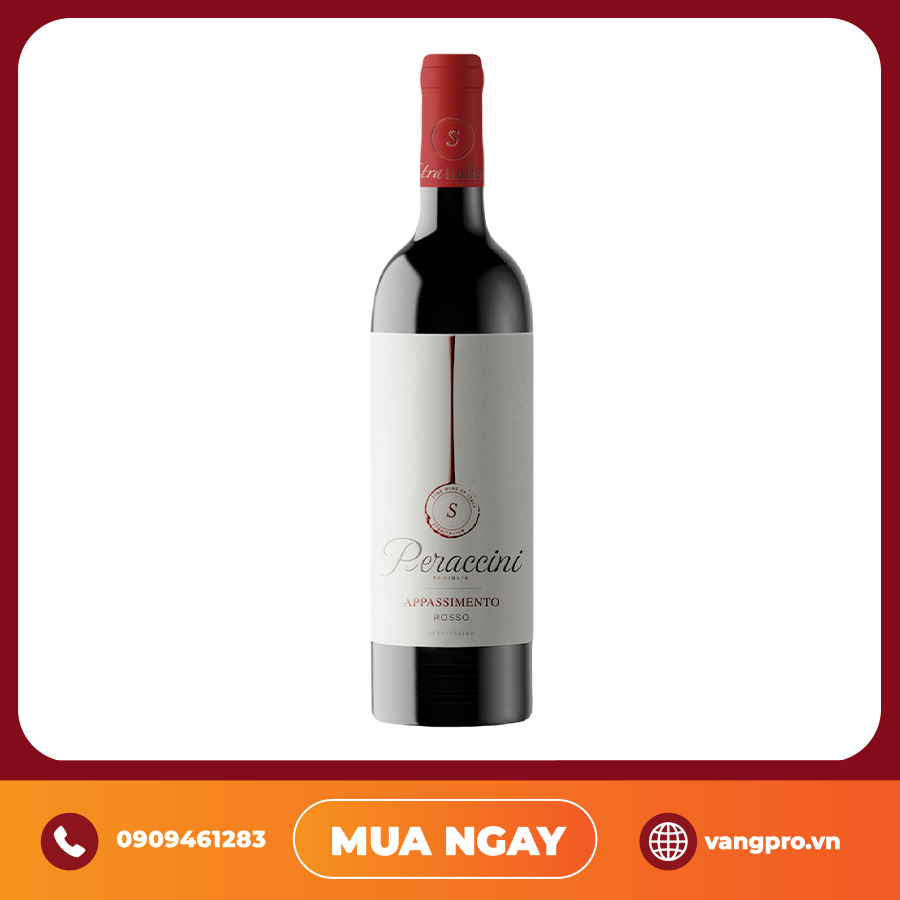 VANG ĐỎ Ý PERACCINI APPASSIMENTO ROSSO