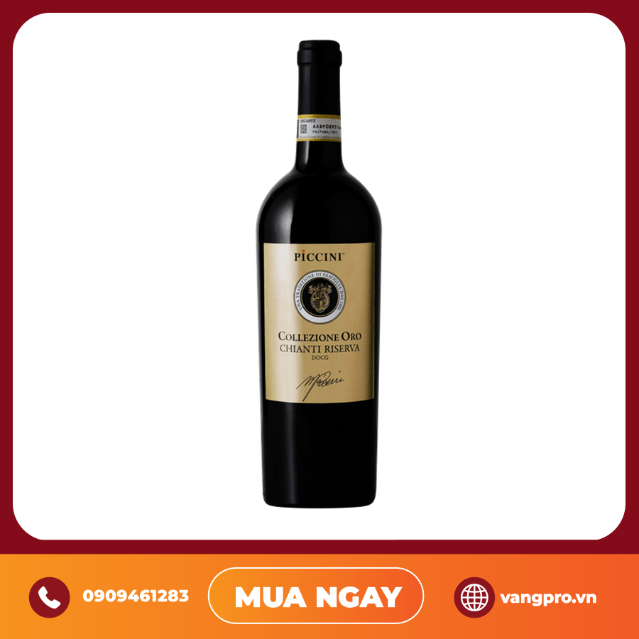 VANG ĐỎ Ý PICCINI COLLEZIONE ORO CHIANTI RISERVA DOCG