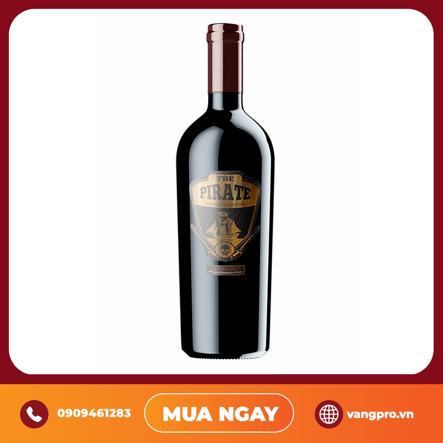 VANG ĐỎ Ý PIRATE SANGIOVESE APPASSIMENTO 17