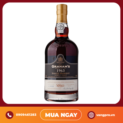 Rượu Porto Graham's 1969 Single Harvest Tawny Port