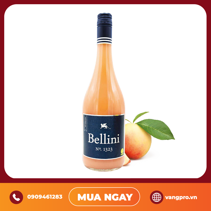 VANG NGỌT ĐỨC BELLINI NO.1323 VỊ ĐÀO