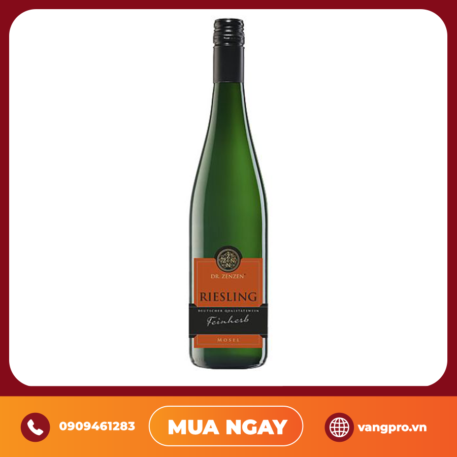 VANG ĐỎ ĐỨC DR ZENZEN RIESLING FEINHERB MOSEL
