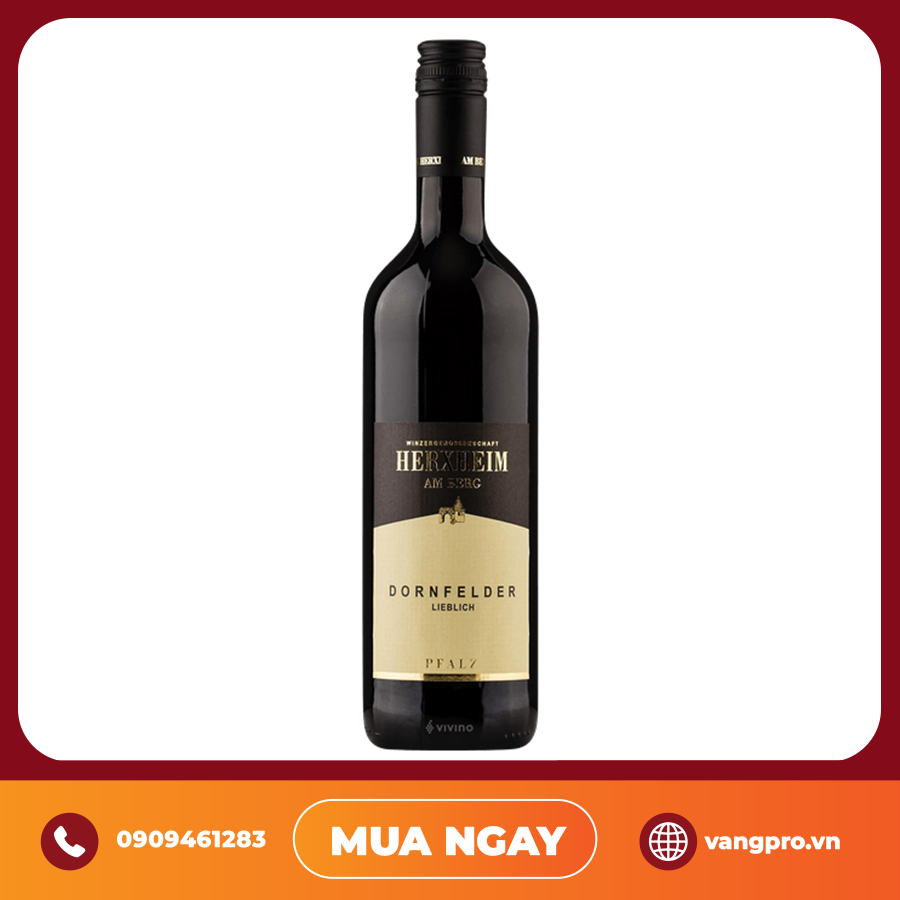 VANG ĐỎ ĐỨC HERXHEIM AM BERG DORNFELDER PFALZ