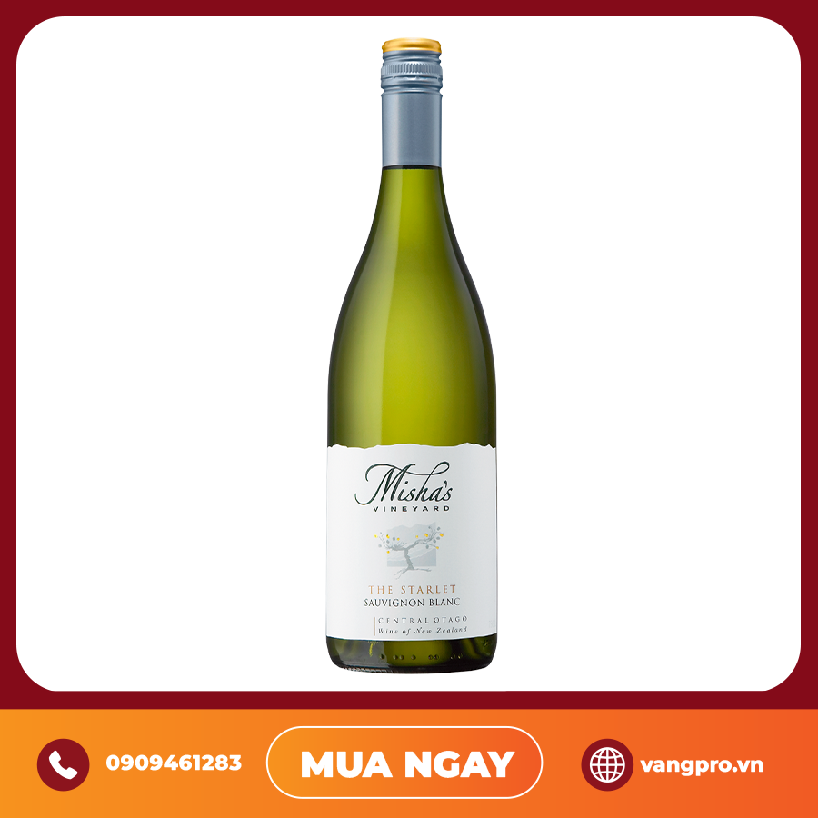 Vang Trắng New Zealand Mishas Vineyard The Starlet