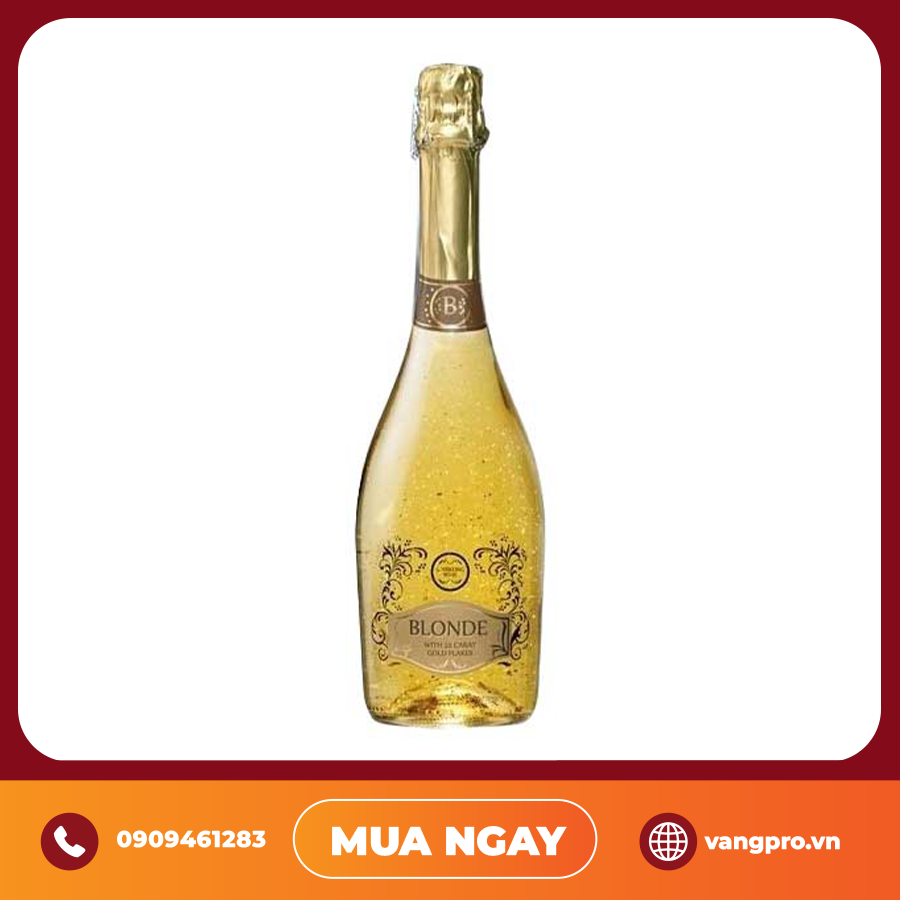 VANG NỔ TÂY BAN NHA CLOUDEM BLONDE 22 CARAT