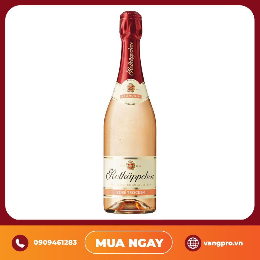 VANG NỔ ĐỨC ROTKAPPCHEN ROSÉ TROCKEN