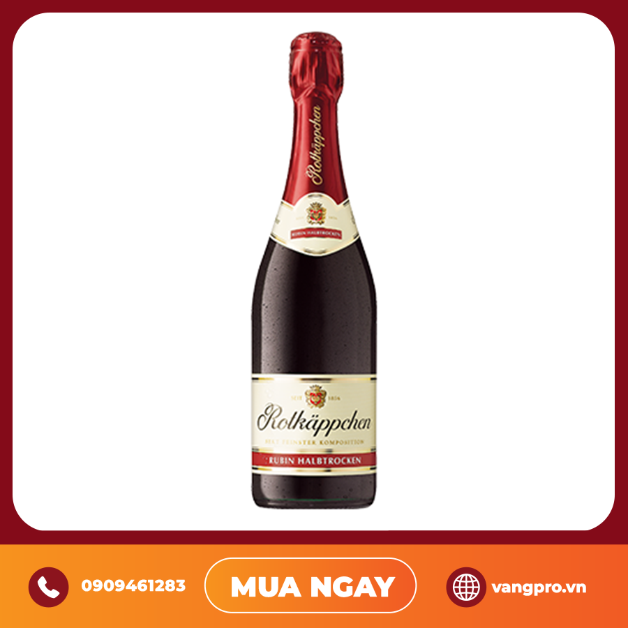 VANG NỔ ĐỨC ROTKAPPCHEN RUBIN HALBTROCKEN