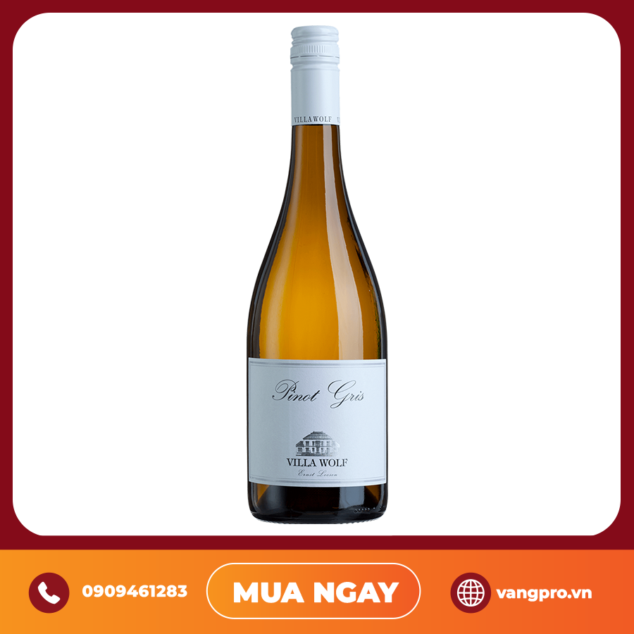 VANG TRẮNG ĐỨC PINOT GRIS VILLA WOLF ERNST LOOSEN