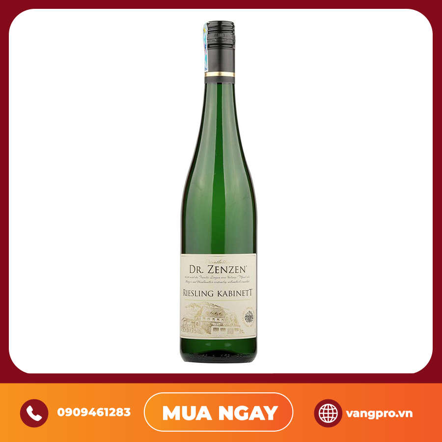 VANG TRẮNG ĐỨC RIESLING KABINETT DR ZENZEN
